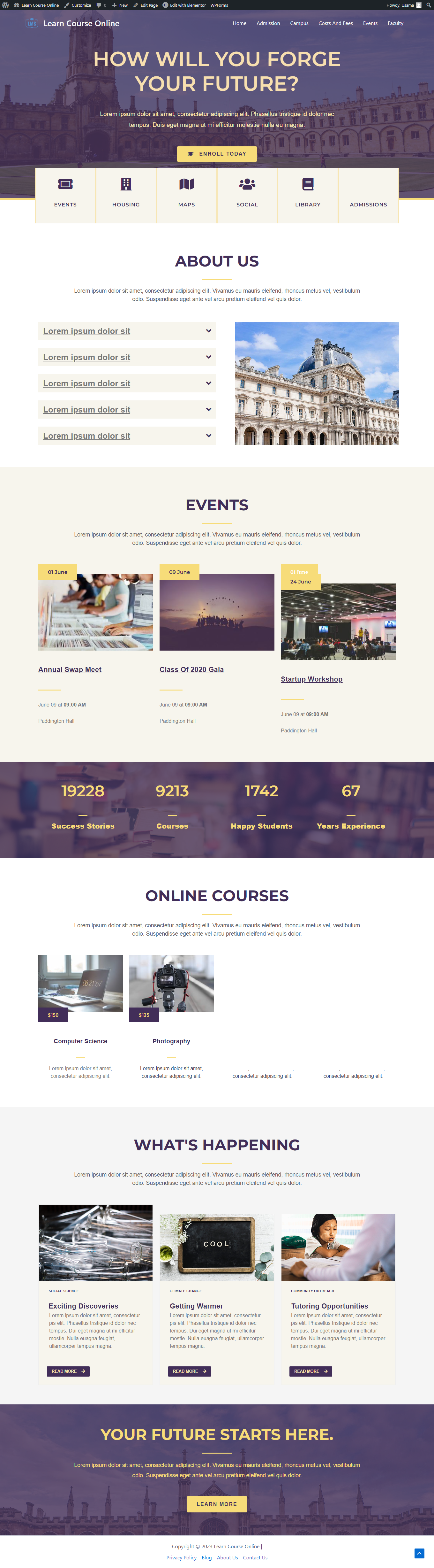 Wordpress LMS
